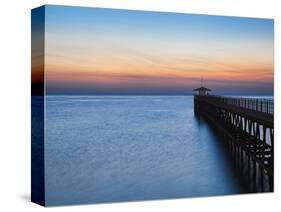 Kuwait, Kuwait City, Pier on Arabian Gulf Street-Jane Sweeney-Stretched Canvas