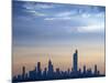 Kuwait, Kuwait City, Salmiya, Arabian Gulf and City Skyline Looking Towards Al Hamra Tower-Jane Sweeney-Mounted Photographic Print