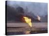 Kuwait Oil Fire-null-Stretched Canvas