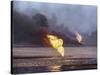 Kuwait Oil Fire-null-Stretched Canvas