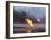 Kuwait Oil Fire-null-Framed Premium Photographic Print