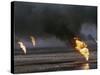 Kuwait Oil Fire-null-Stretched Canvas