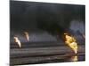 Kuwait Oil Fire-null-Mounted Premium Photographic Print