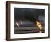 Kuwait Oil Fire-null-Framed Photographic Print