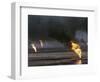 Kuwait Oil Fire-null-Framed Photographic Print