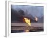 Kuwait Oil Fire-null-Framed Photographic Print