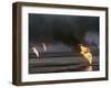 Kuwait Oil Fire-null-Framed Photographic Print