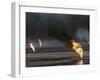 Kuwait Oil Fire-null-Framed Photographic Print