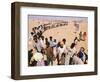 Kuwait Refugees Wait for Bread 1990-Jeff Widener-Framed Photographic Print