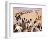 Kuwait Refugees Wait for Bread 1990-Jeff Widener-Framed Photographic Print