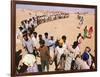Kuwait Refugees Wait for Bread 1990-Jeff Widener-Framed Photographic Print