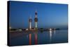 Kuwait Towers at Dawn, Kuwait City, Kuwait, Middle East-Jane Sweeney-Stretched Canvas