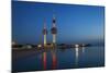 Kuwait Towers at Dawn, Kuwait City, Kuwait, Middle East-Jane Sweeney-Mounted Photographic Print