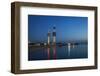 Kuwait Towers at Dawn, Kuwait City, Kuwait, Middle East-Jane Sweeney-Framed Photographic Print