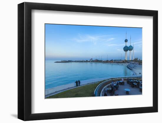 Kuwait Towers, Kuwait City, Kuwait, Middle East-Jane Sweeney-Framed Photographic Print