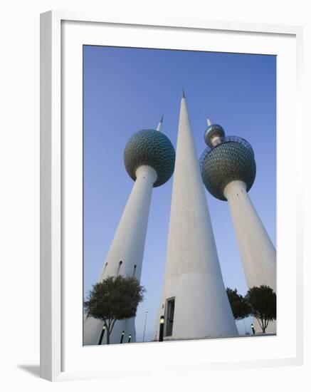 Kuwait Towers, Kuwait City, Kuwait-Walter Bibikow-Framed Photographic Print