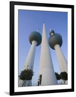 Kuwait Towers, Kuwait City, Kuwait-Walter Bibikow-Framed Photographic Print