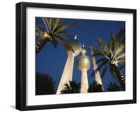 Kuwait Towers, Kuwait City, Kuwait-Walter Bibikow-Framed Photographic Print