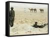 Kuwait US Intervention 1994-Peter Dejong-Framed Stretched Canvas