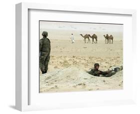 Kuwait US Intervention 1994-Peter Dejong-Framed Photographic Print