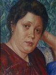 Portrait of Ria, 1915-Kuzma Sergeyevich Petrov-Vodkin-Giclee Print