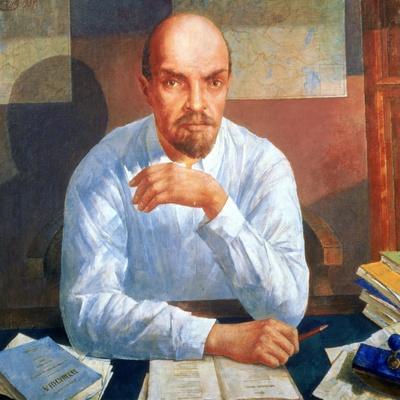 Portrait of Vladimir Ilyich Lenin (1870-1924), 1934