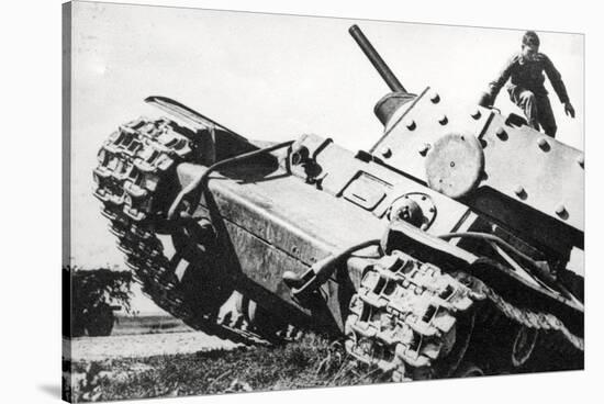 Kv-1 Kliment Voroshilov Heavy Tank-null-Stretched Canvas