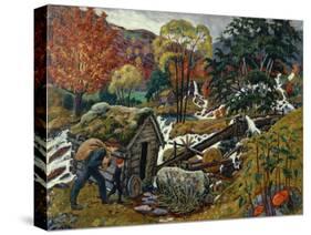 Kvennagong-Nikolai Astrup-Stretched Canvas