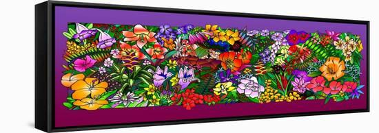 Kvilleflowers 1-Howie Green-Framed Stretched Canvas