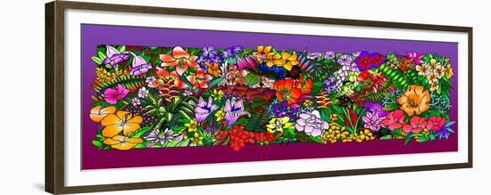 Kvilleflowers 1-Howie Green-Framed Premium Giclee Print