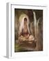 Kwannon Meditating on Human Life-William Bradford-Framed Giclee Print