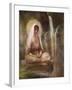 Kwannon Meditating on Human Life-William Bradford-Framed Giclee Print