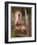 Kwannon Meditating on Human Life-William Bradford-Framed Giclee Print