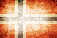 Norway Flag-kwasny221-Art Print