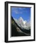 Kya Jo Ri Mountain from Machermo, Machermo, Himalayas, Nepal, Asia-Alison Wright-Framed Photographic Print