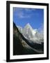 Kya Jo Ri Mountain from Machermo, Machermo, Himalayas, Nepal, Asia-Alison Wright-Framed Photographic Print