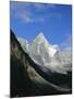 Kya Jo Ri Mountain from Machermo, Machermo, Himalayas, Nepal, Asia-Alison Wright-Mounted Photographic Print