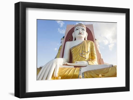 Kyaik Pun Pagoda, Bago, Burma-Peter Adams-Framed Photographic Print