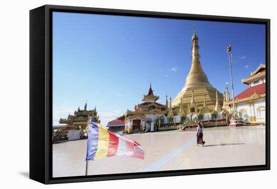 Kyaik Tan Lan Pagoda in Mawlamyine, Mon, Myanmar (Burma), Southeast Asia-Alex Robinson-Framed Stretched Canvas