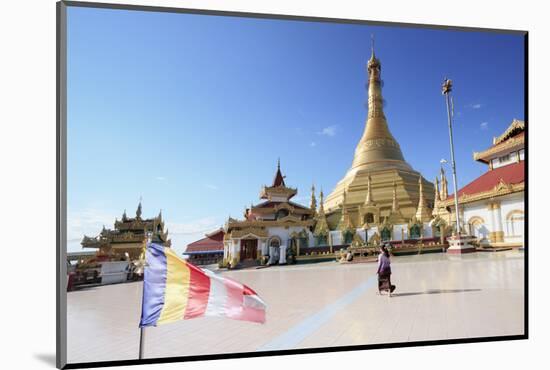 Kyaik Tan Lan Pagoda in Mawlamyine, Mon, Myanmar (Burma), Southeast Asia-Alex Robinson-Mounted Photographic Print