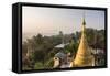 Kyaik Tan Lan Pagoda, the Hill Top Temple in Mawlamyine, Mon State, Myanmar (Burma), Asia-Matthew Williams-Ellis-Framed Stretched Canvas