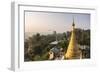Kyaik Tan Lan Pagoda, the Hill Top Temple in Mawlamyine, Mon State, Myanmar (Burma), Asia-Matthew Williams-Ellis-Framed Photographic Print
