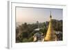 Kyaik Tan Lan Pagoda, the Hill Top Temple in Mawlamyine, Mon State, Myanmar (Burma), Asia-Matthew Williams-Ellis-Framed Photographic Print