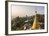 Kyaik Tan Lan Pagoda, the Hill Top Temple in Mawlamyine, Mon State, Myanmar (Burma), Asia-Matthew Williams-Ellis-Framed Photographic Print