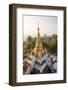 Kyaik Tan Lan Pagoda, the Hill Top Temple in Mawlamyine, Mon State, Myanmar (Burma), Asia-Matthew Williams-Ellis-Framed Photographic Print