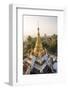 Kyaik Tan Lan Pagoda, the Hill Top Temple in Mawlamyine, Mon State, Myanmar (Burma), Asia-Matthew Williams-Ellis-Framed Photographic Print