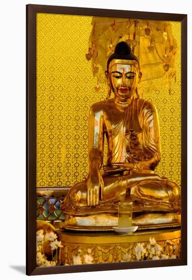 Kyaik Than Lan Pagoda, Mawlamyine (Moulmein), Myanmar (Burma), Asia-Nathalie Cuvelier-Framed Photographic Print