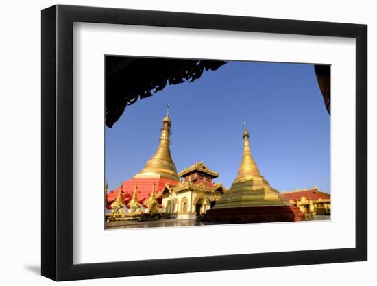 Kyaik Than Lan Pagoda, Mawlamyine (Moulmein), Myanmar (Burma), Asia-Nathalie Cuvelier-Framed Photographic Print