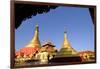 Kyaik Than Lan Pagoda, Mawlamyine (Moulmein), Myanmar (Burma), Asia-Nathalie Cuvelier-Framed Photographic Print