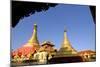 Kyaik Than Lan Pagoda, Mawlamyine (Moulmein), Myanmar (Burma), Asia-Nathalie Cuvelier-Mounted Photographic Print